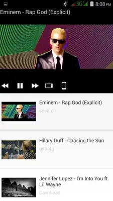 EasyVideoPlayer android App screenshot 3